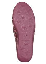 Klassieke damespantoffels, met elastische band 