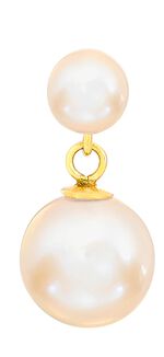 Oorknopjes met gekweekte zoetwaterparels 