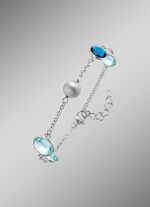 Tijdloze schoonheid: erwtenketting set met beh. kwarts 