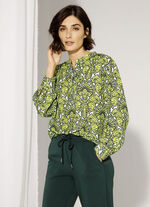 Slip-on blouse met een geweldig design 