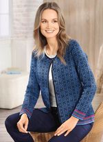 Vest in decoratief design 