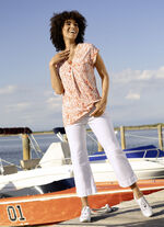 Shirt met wijd gesneden schouders 