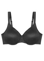 Triumph Comfort Minimizer beugelbeha met elastische tule borduursels SCHWARZ