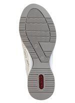 Rieker vetersneakers gemaakt van bedrukt synthetisch materiaal LICHTGRIJS-ZILVER