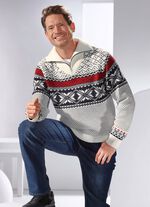 Noorse trui met patroon 