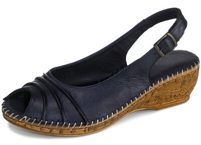 Gemini, chique damessandalen, breedte G, met elastische band 