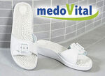 Massageslippers met anatomisch gevormd voetbed 