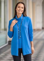 Gebreide twinset in zeer zachte kwaliteit 