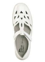 ELENA EDEN pantoffels met luchtige openingen PARELWIT