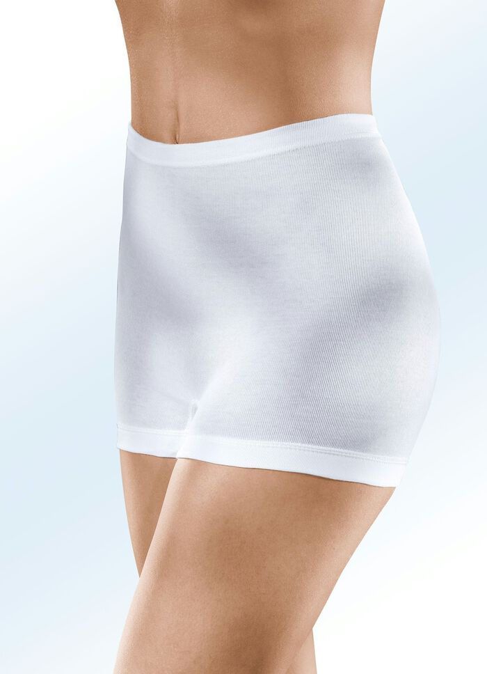 Set van vijf slipjes met elastische tailleband 