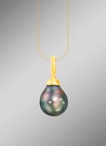 Decoratieve hanger met Tahiti-kweekparel 