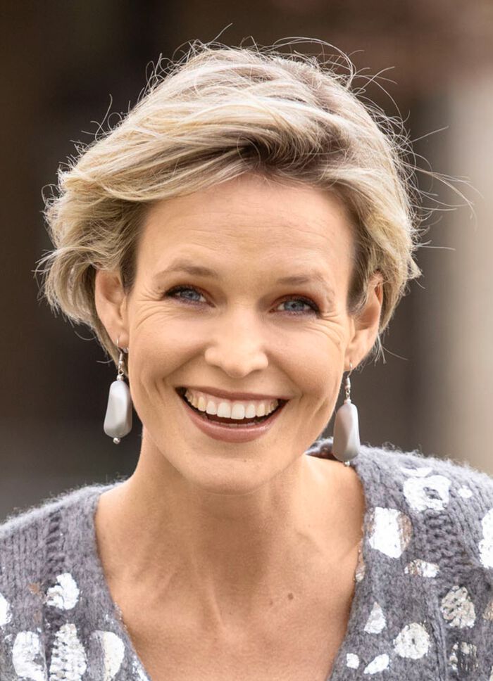 Oorbellen met een matte afwerking 