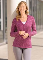 Vest gemaakt van gem&ecirc;leerd garen 