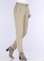 Enkellange pull-on broek CAMEL