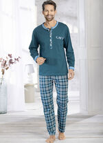 Pyjama met knoopjes aan de voorkant 