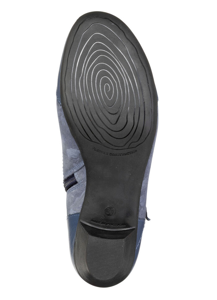 ELENA EDEN, elegante dames enkellaarsjes, breedte G, met uitneembaar voetbed JEANS