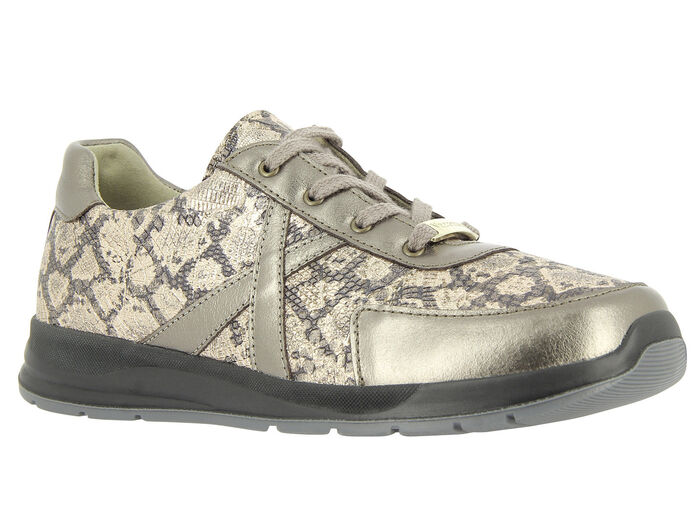 Veterschoen van Varomed in extra brede pasvorm BRONZE