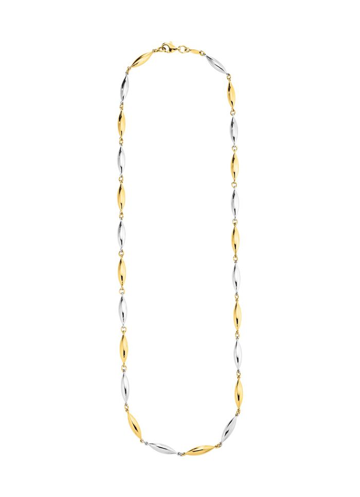 Hoogwaardige ketting in tweekleurig 