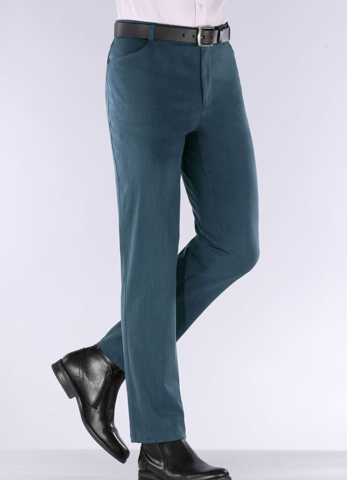 Broek "Klaus Models" in 4 kleuren PETROL
