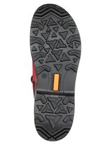 Sportieve dameslaarzen, breedte K, met uitneembaar voetbed ROOD