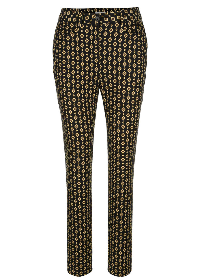 Broek in minimaal ontwerp SCHWARZ-GELB