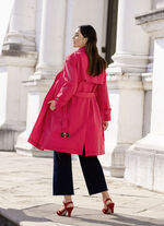 Trenchcoat met riem 