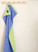 Omkeerbare badstofserie BLAUWE PISTACHE