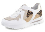 Sneakers WIT-BEIGE-BRUIN