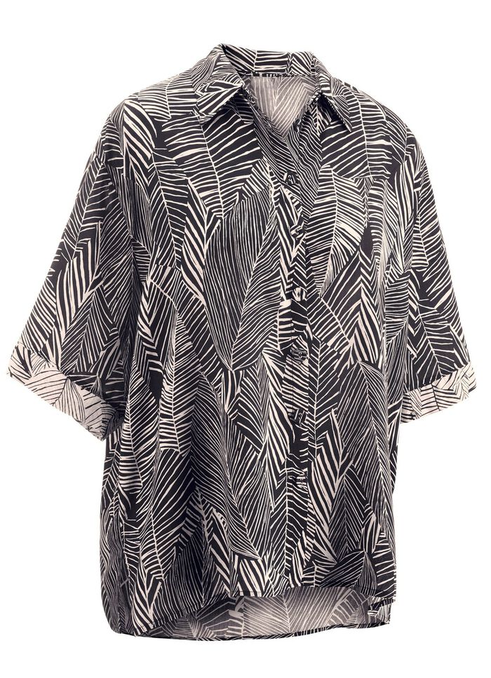 Laurina blouse met korte mouwen 