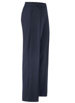 Broek met modieuze wijdte 