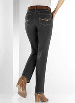 Jeans met 4 zakken SCHWARZ