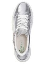 ELENA EDEN, stijlvolle damessneakers, breedte G, uitneembaar voetbed ZILVER
