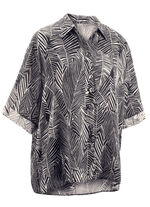 Laurina blouse met korte mouwen 
