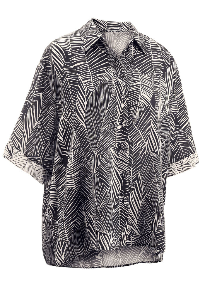 Laurina blouse met korte mouwen 