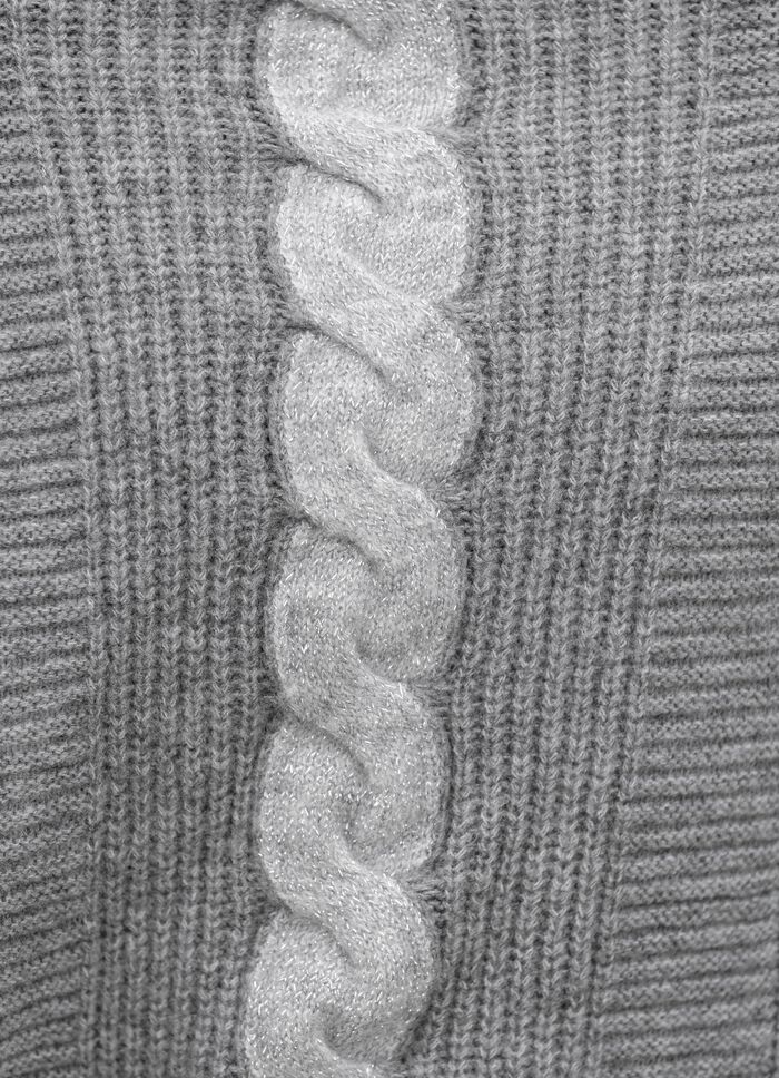 Trui met glitteraccenten 