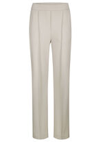 Broek met geperste vouwen 