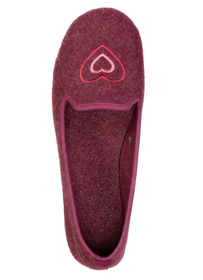 Laurina, klassieke damespantoffels, met uitneembaar voetbed 