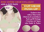 Miss Perfect Wow 2 Go One Size Up bh-inzetstukken 