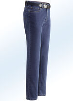 Superstretch jeans van “Suprax” in 4 kleuren DONKERBLAUW