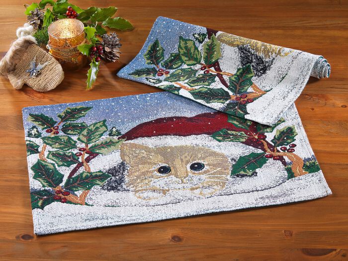 Tapijtplacemat, 2 delen 