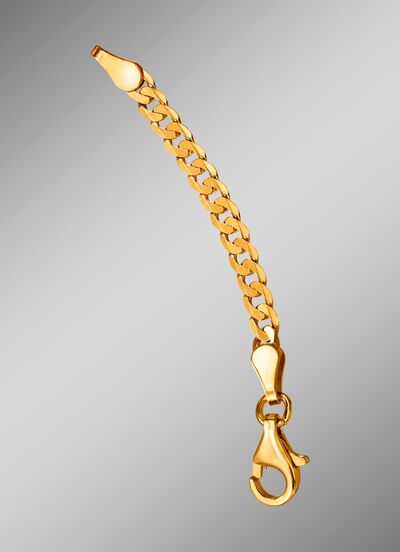 Platte pantser-verlengketting 