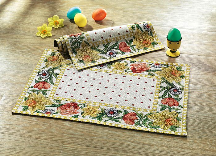 Gobelin placemat-set, 2-delig 