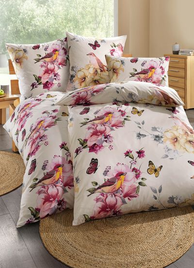 Fantastische beddengoedset met een veerachtig ontwerp 