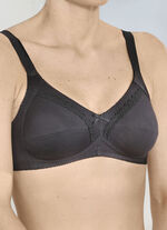 Naturana two-pack bh met decoratieve kanten band in de cups 1X SCHWARZ, 1X WEISS