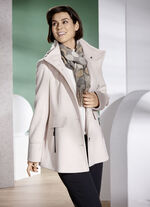 Jas met afneembare capuchon 