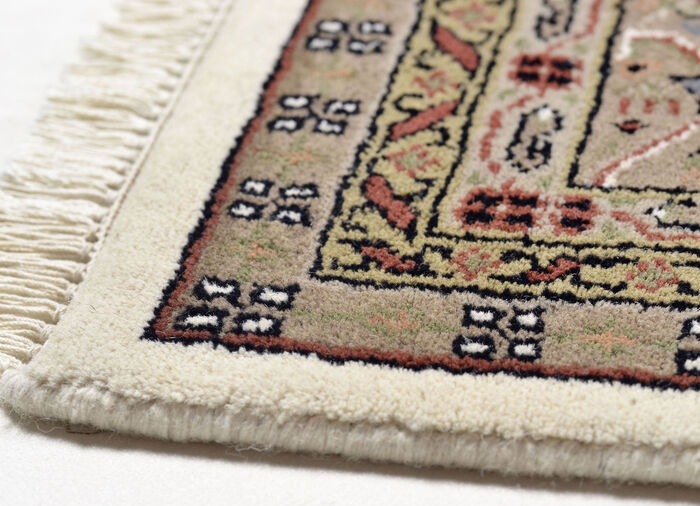 Klassiek oosters tapijt uit India CAMEL