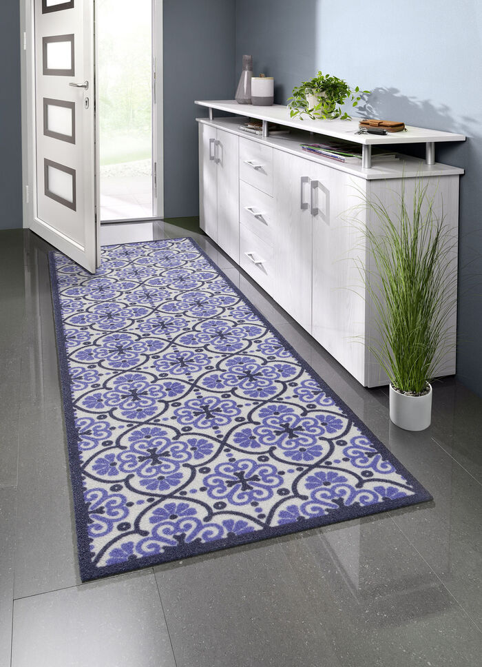 Deurmat met antislip latex achterkant