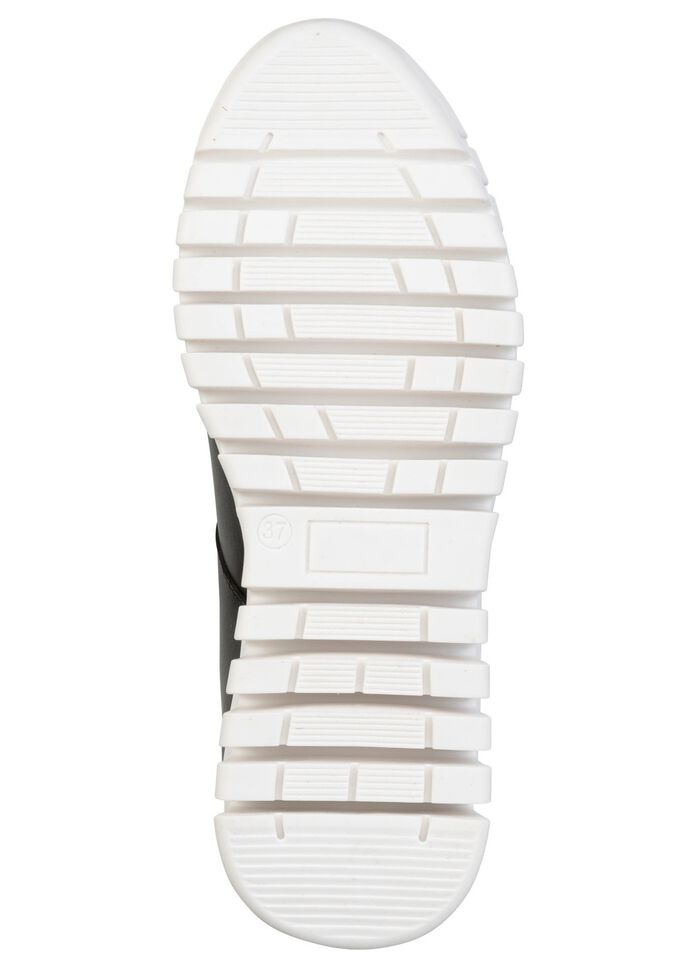 ELENA EDEN, stijlvolle damessneakers, breedte G, met uitneembaar voetbed SCHWARZ-ALTSILBER