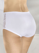 Set van drie slips met elastische kant 