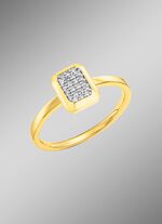 Damesring met diamanten 